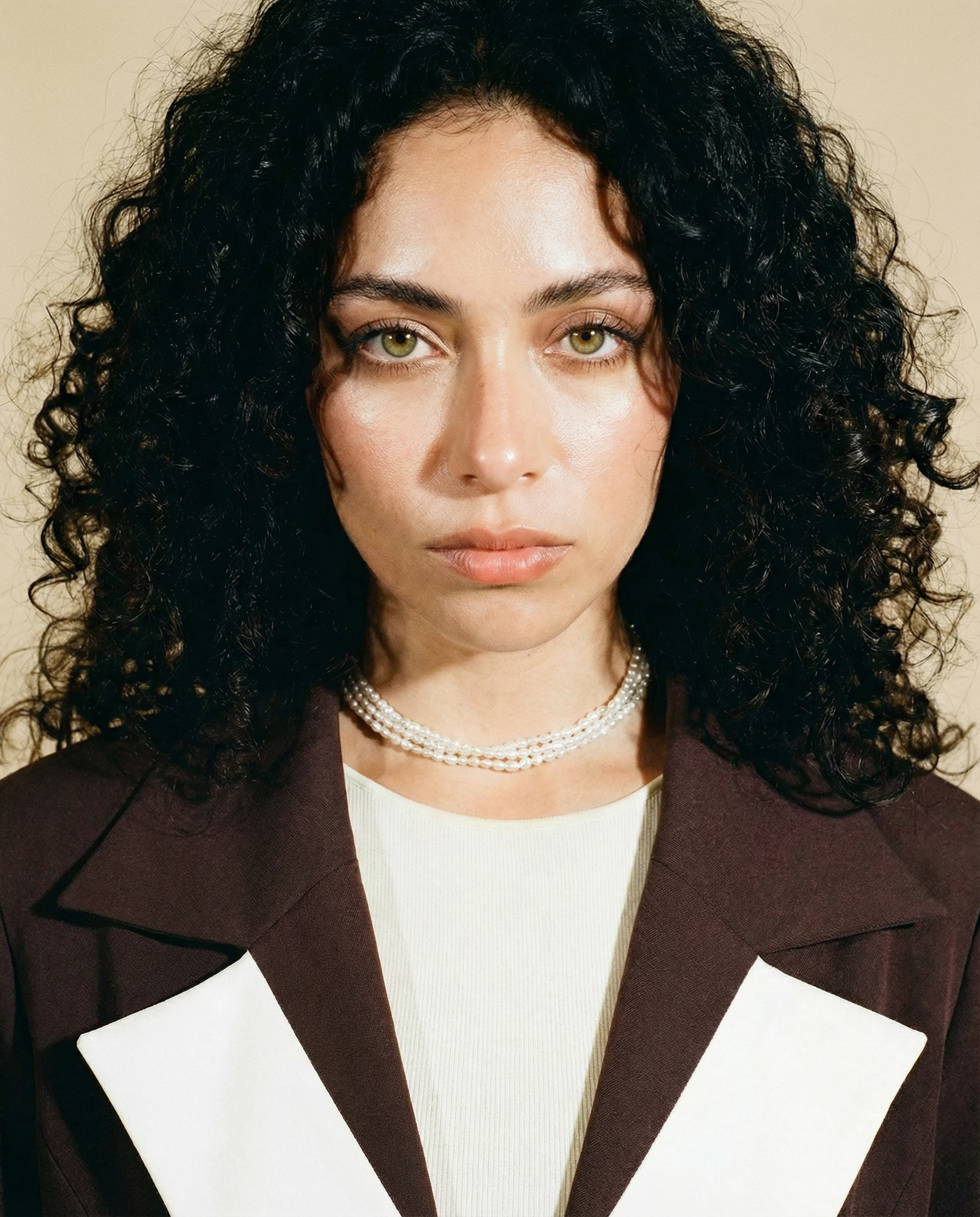 Choker Necklace Thin Pearl