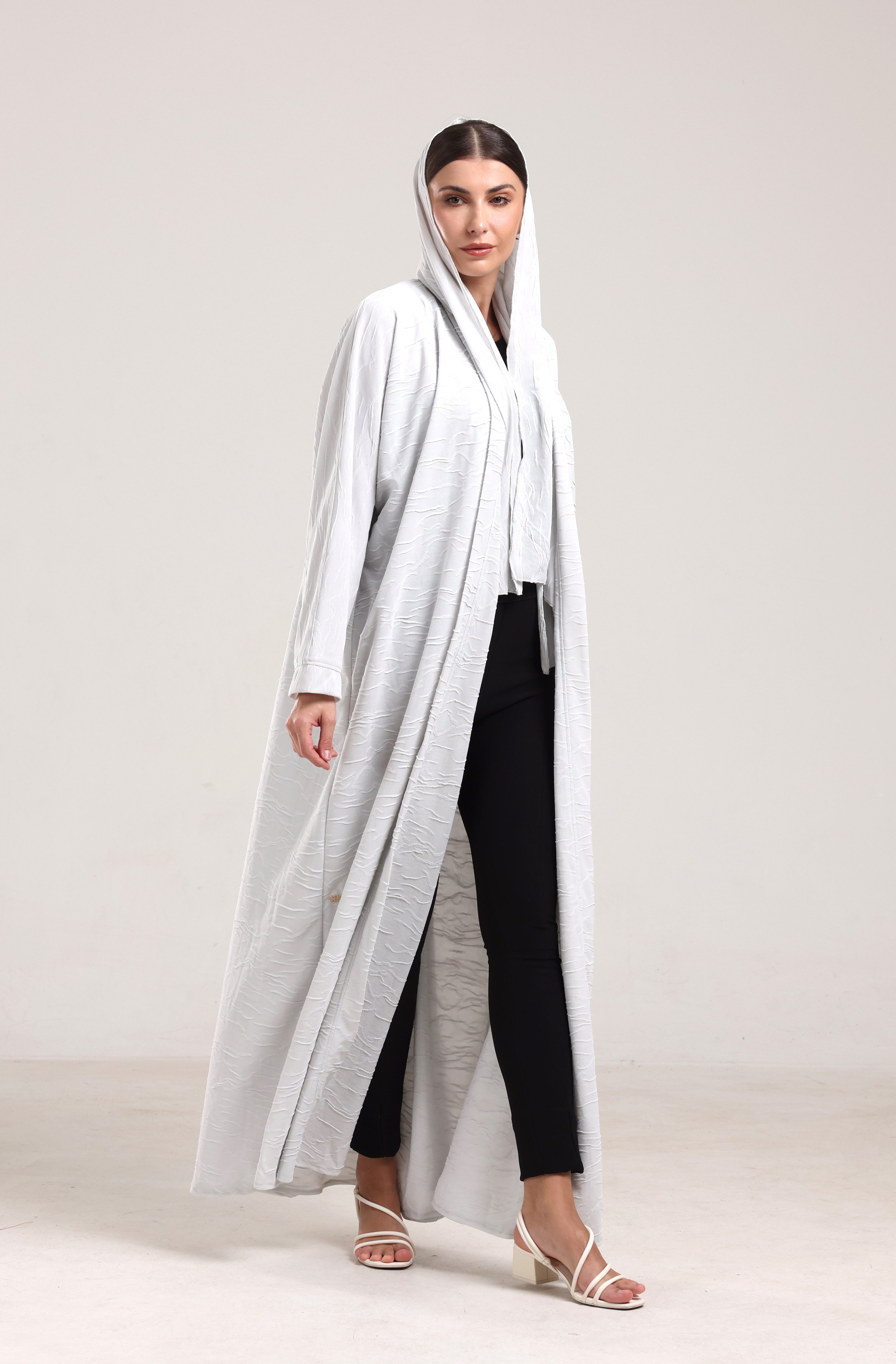 Grey Summer Abaya