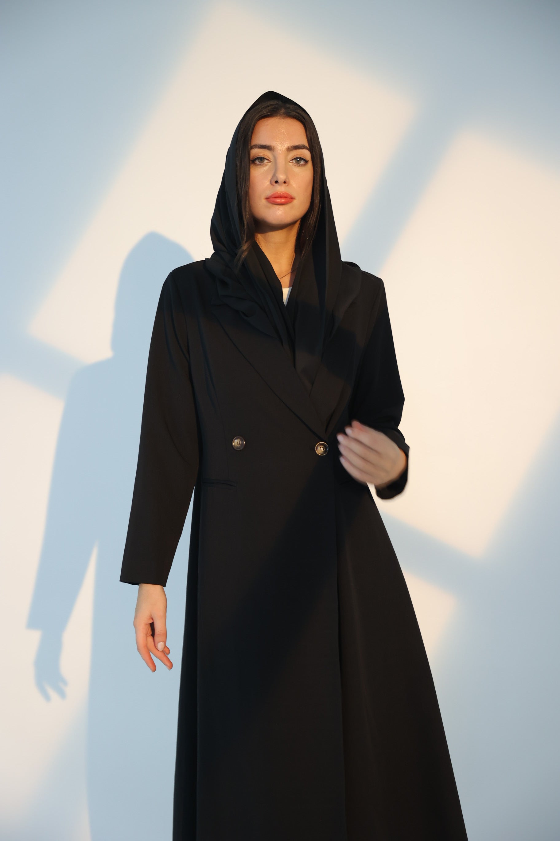 Black Suit Abaya