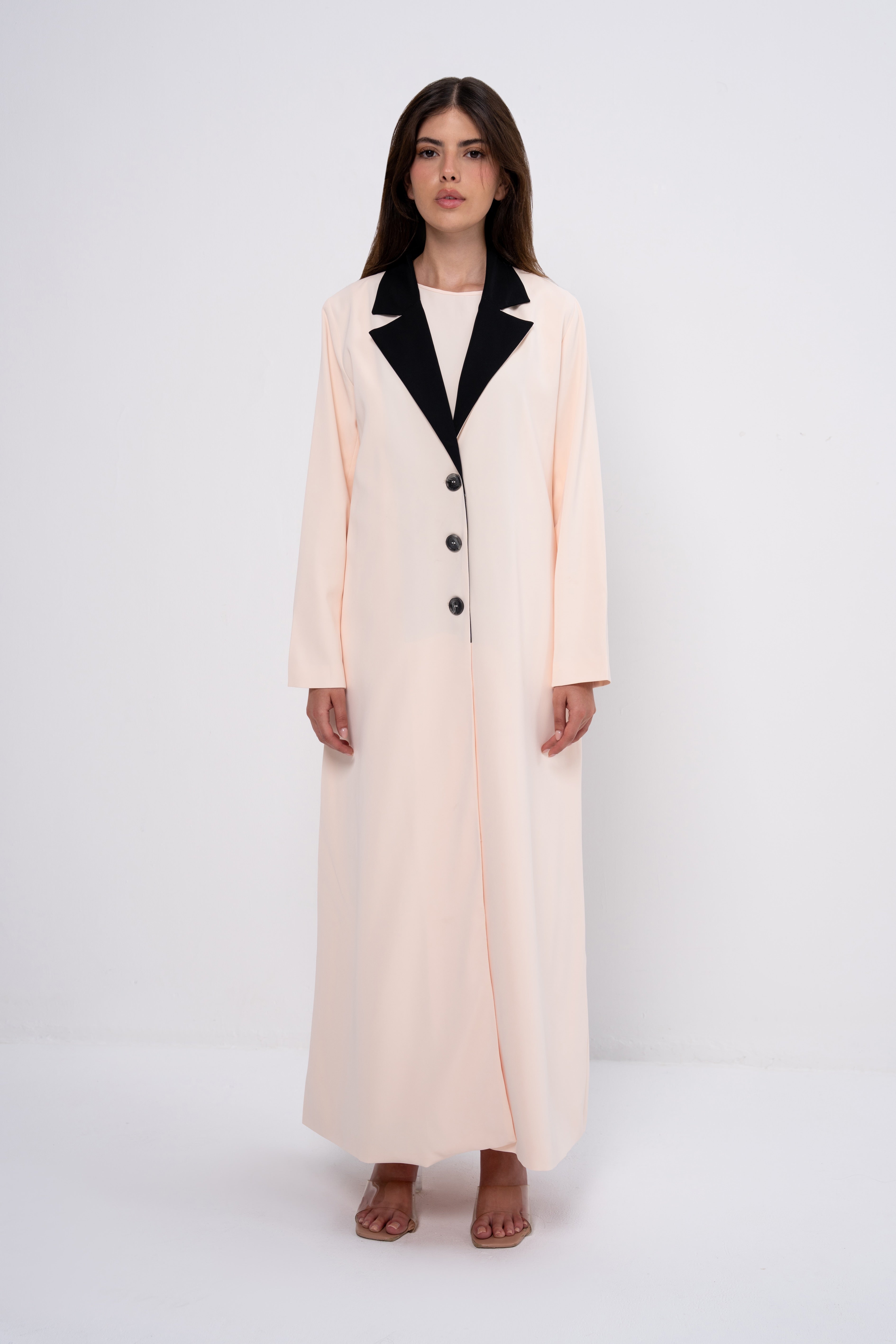 Suit Abaya in Beige