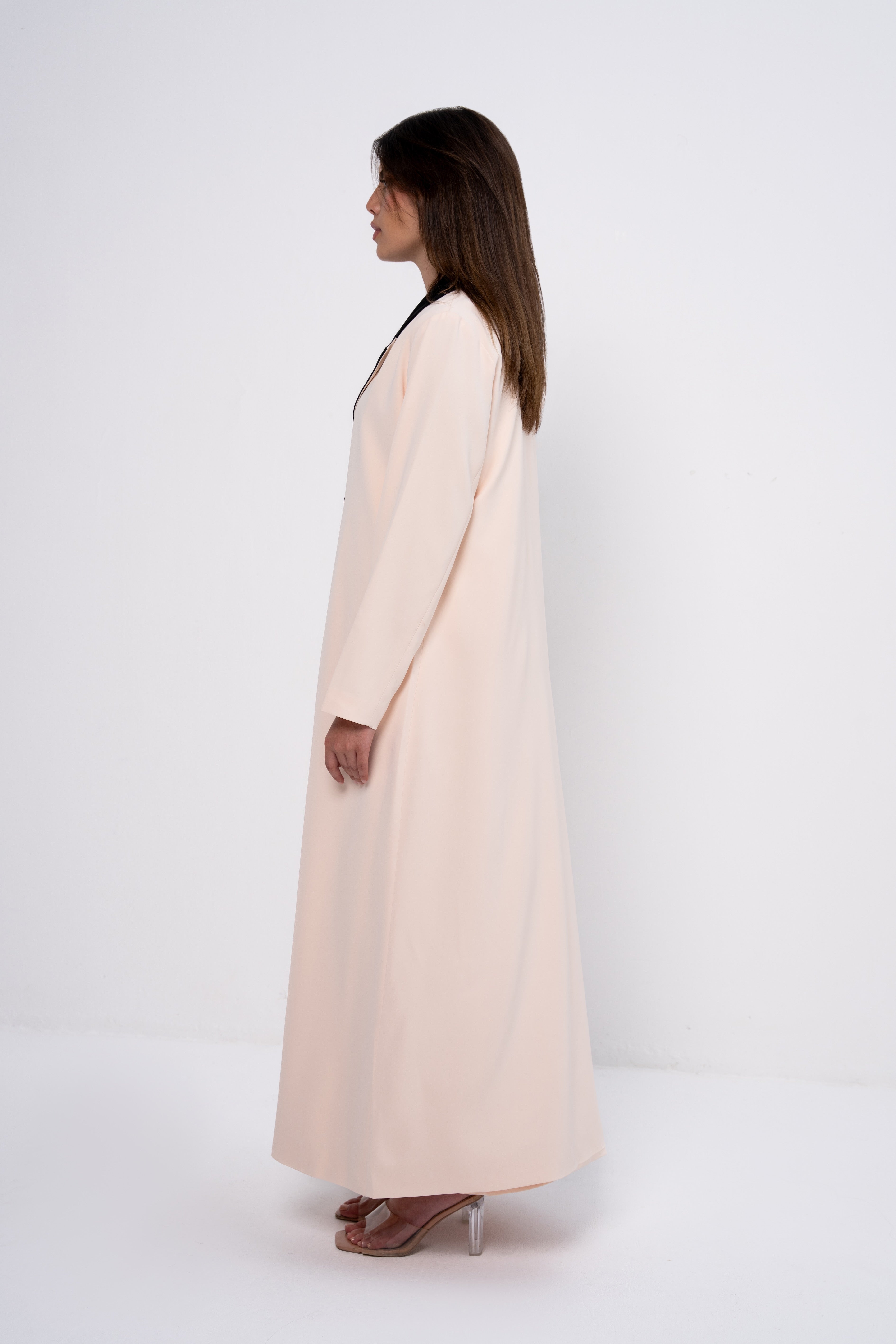Suit Abaya in Beige