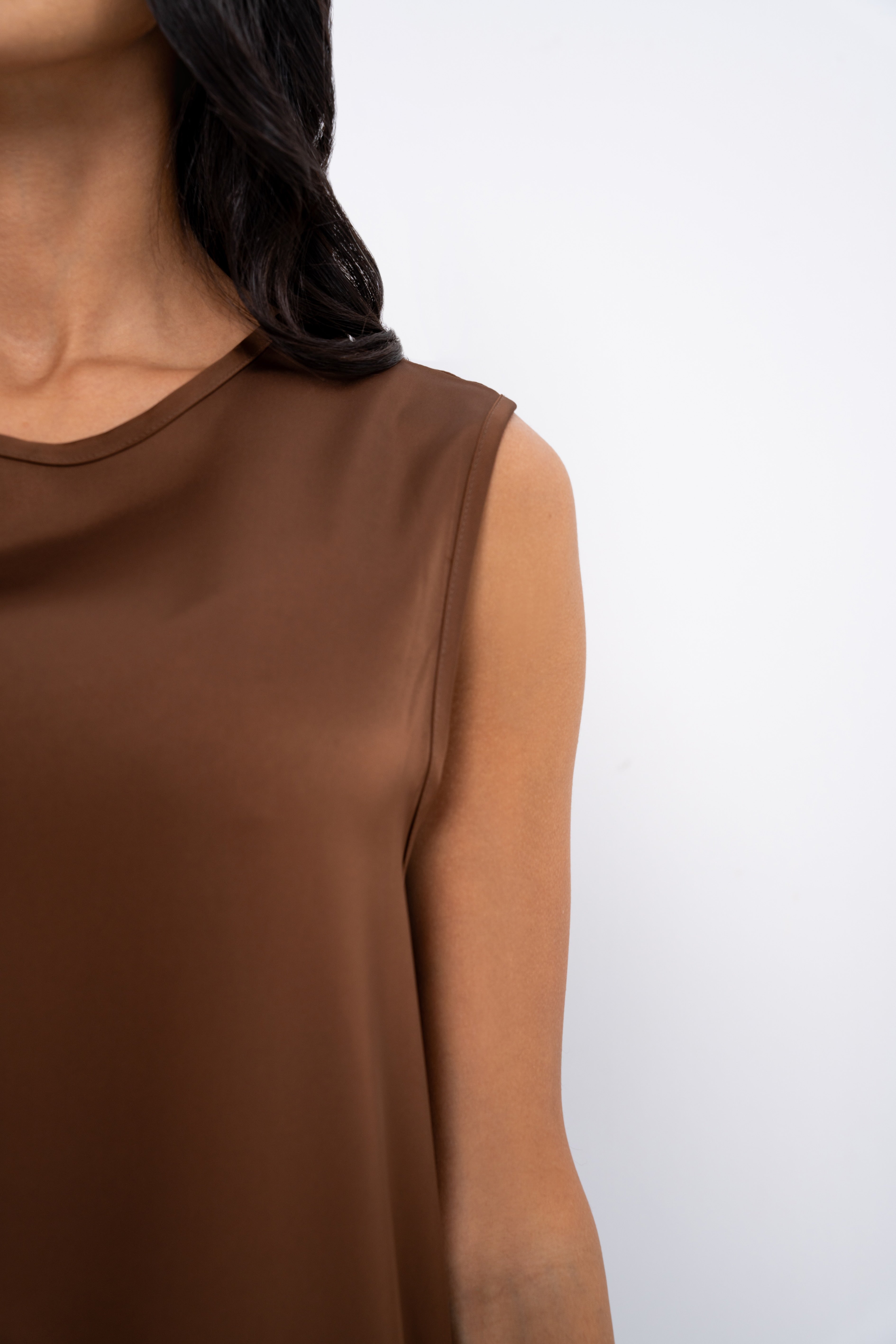 Abaya Dress in Brown