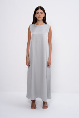 Abaya Dress in Gray