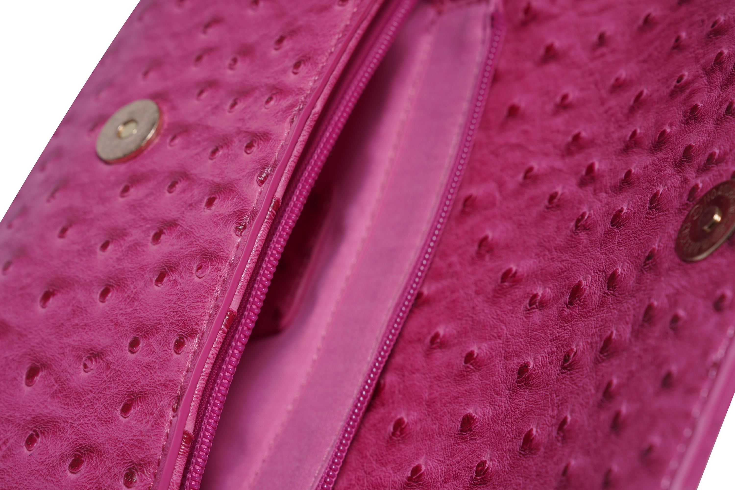 Mini Clutch with Crossbody Strap in Pink