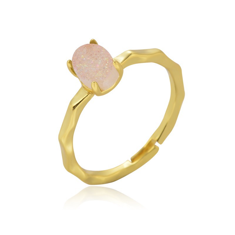 Rose Quartz Gemstone Ring